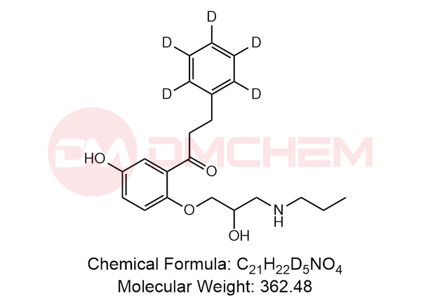 5-Hydroxy Propafenone-d5