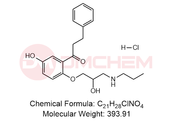 5-Hydroxy Propafenone HCl