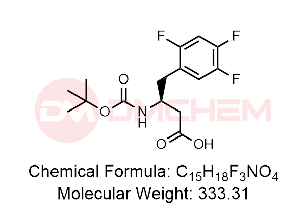 (S)-Sitagliptin N-Boc-Acid Impurity
