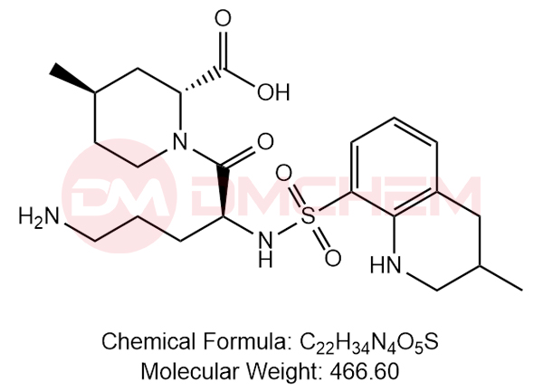 (2R,4R)-1-((2S)-5-amino-2-((3-methyl-1,2,3,4-tetrahydroquinoline)-8-sulfonamido)pentanoyl)-4-methylpiperidine-2-carboxylic acid