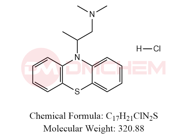 N,N-dimethyl-2-(10H-phenothiazin-10-yl)propan-1-amine hydrochloride
