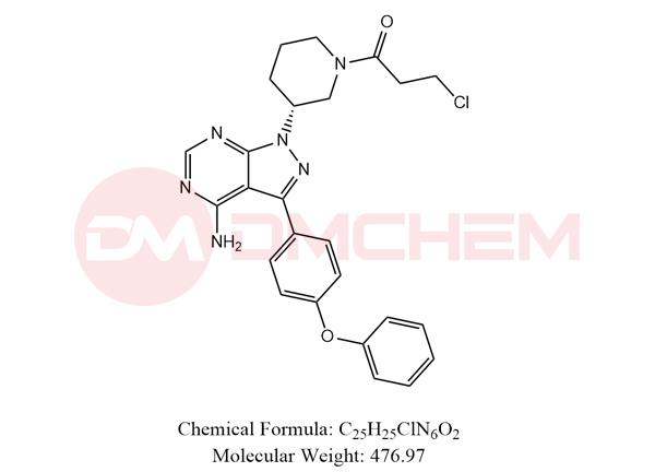 (R)-1-(3-(4-amino-3-(4-phenoxyphenyl)-1H-pyrazolo[3,4-d]pyrimidin-1-yl)piperidin-1-yl)-3-chloropropan-1-one
