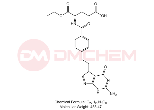 (4S)-4-(4-(2-(2-amino-4-oxo-4,5-dihydro-1H-pyrrolo[2,3-d]pyrimidin-5-yl)ethyl)benzamido)-5-ethoxy-5-oxopentanoic acid