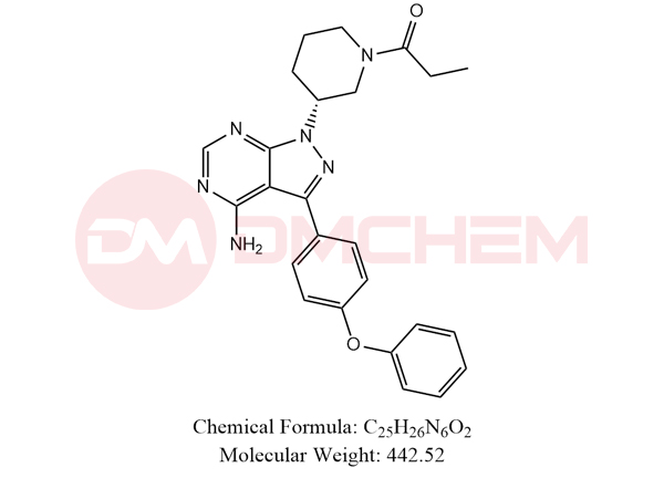 (R)-1-(3-(4-amino-3-(4-phenoxyphenyl)-1H-pyrazolo[3,4-d]pyrimidin-1-yl)piperidin-1-yl)propan-1-one