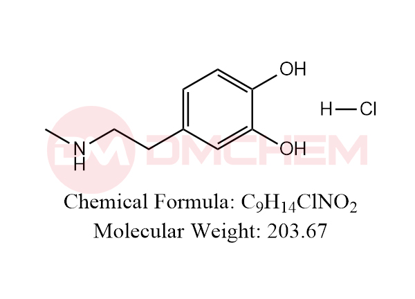 4-(2-(methylamino)ethyl)benzene-1,2-diol hydrochloride