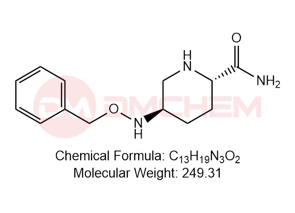 (2S,5R)-5-[(benzyloxy)amino]piperidine-2-carboxamide