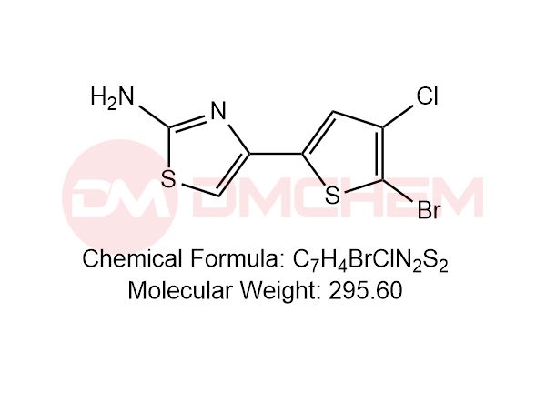 4-(5-bromo-4-chlorothiophen-2-yl)thiazol-2-amine