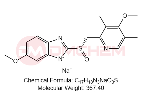 Sodium (S)-6-methoxy-2-(((4-methoxy-3,5-dimethylpyridin-2-yl)methyl)sulfinyl)benzo[d]imidazol-1-ide