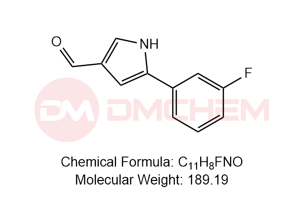 5-(3-fluorophenyl)-1H-pyrrole-3-carbaldehyde
