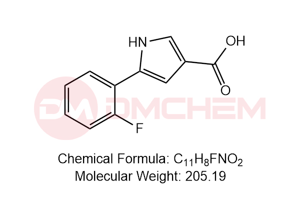杂质SM1-9:5-(2-氟苯基)-1H-吡咯-3-羧酸