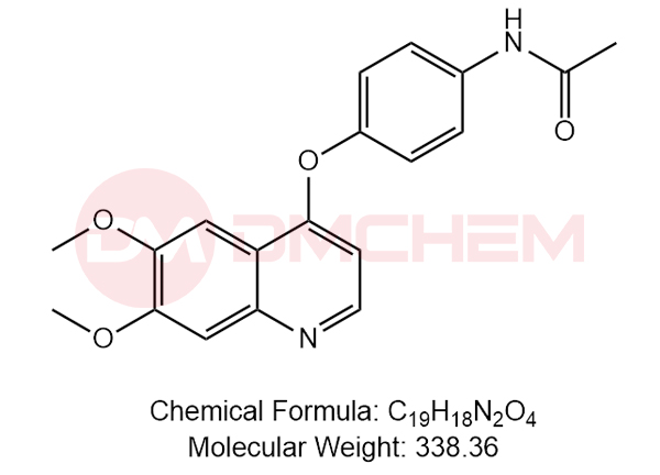 N-(4-((6,7-dimethoxyquinolin-4-yl)oxy)phenyl)acetamide