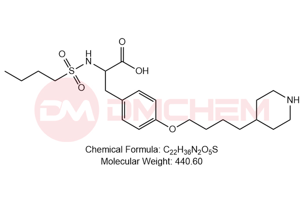 2-(butylsulfonamido)-3-(4-(4-(piperidin-4-yl)butoxy)phenyl)propanoic acid
