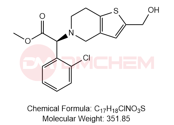 methyl (S)-2-(2-chlorophenyl)-2-(2-(hydroxymethyl)-6,7-dihydrothieno[3,2-c]pyridin-5(4H)-yl)acetate