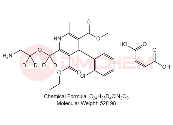 马来酸氨氯地平-d4