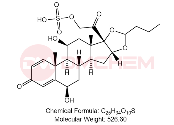 6-Beta-Hydroxy Budesonide Sulfate