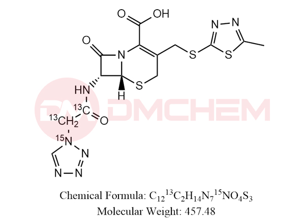 头孢唑啉-13C2-15N