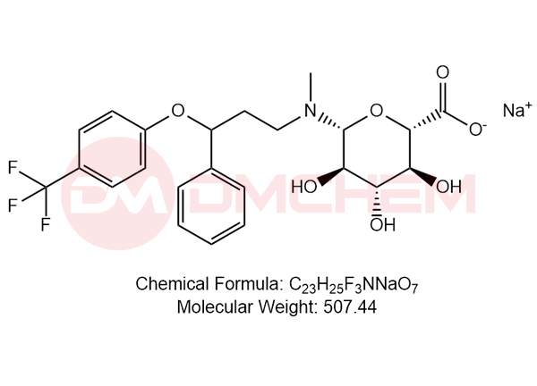 氟西汀葡萄糖醛酸钠