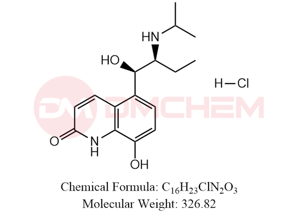 Procaterol hydrochloride hemihydrate