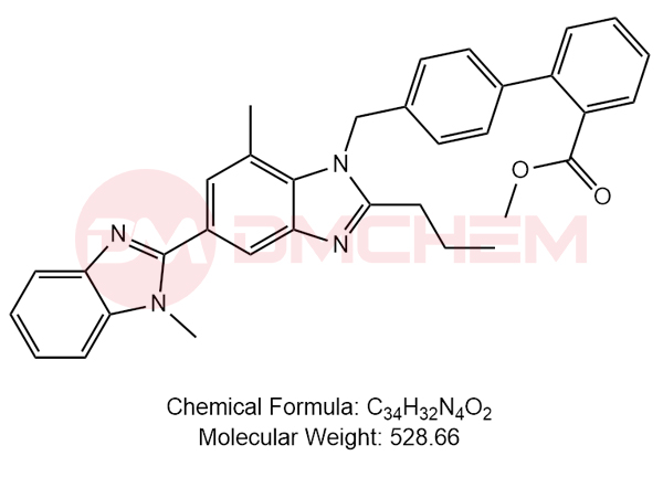 Telmisartan EP Impurity B Methyl Ester
