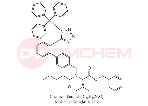 Valsartan Benzyl Ester N1-Trityl Analog