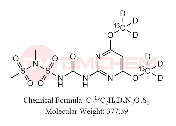 Amidosulfuron-13C2-d6